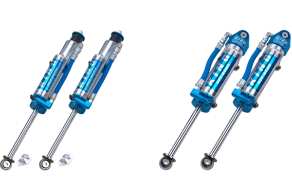 JEEP JK Spec 2.5 Reservoir 3.0-5.0 Inch Lift Rear Bolt-in Shock with Comp Adjuster 07-18 Wrangler JK Pair EVO Manufacturing
