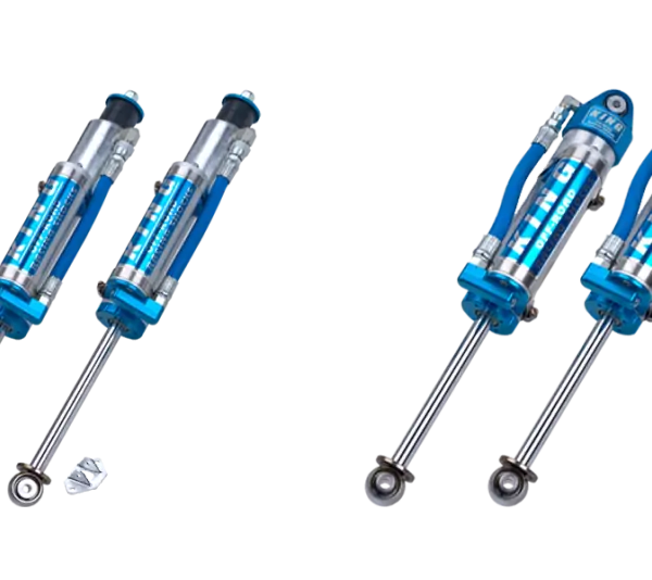 JEEP JK Spec 2.5 Reservoir 3.0-5.0 Inch Lift Rear Bolt-in Shock with Comp Adjuster 07-18 Wrangler JK Pair EVO Manufacturing