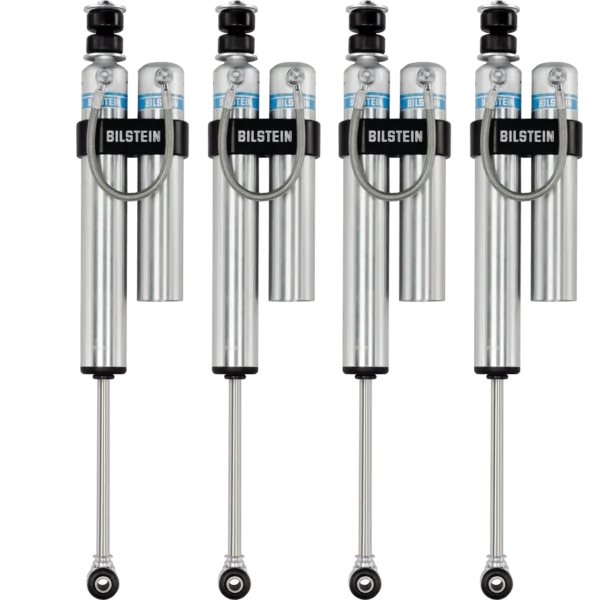 Bilstein B8 5160 Remote Reservoir 3-4.5" Front, 1.5-2.5" Rear Lift Shocks for 2020-2021 Jeep Gladiator JT