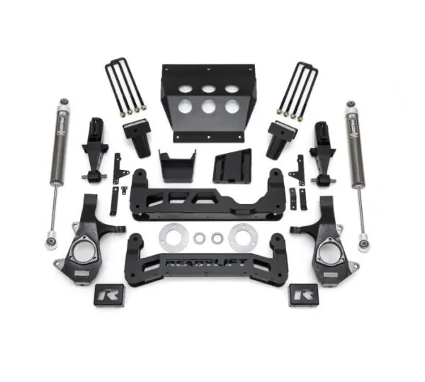 ReadyLift 7 Lift Kit W- Aluminum Suspension with Falcon 1.1 Monotube Shocks for 2014-2016.5 Chevy-GM Silverado Sierra 1500 44-34700
