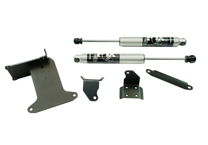 SuperLift FOX 2.0 Dual Steering Stabilizer Kit for 2005-2021 Ford F-250 F-350 4WD - 92722