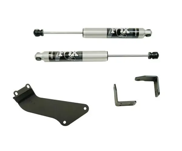 SuperLift FOX 2.0 Dual Steering Stabilizer Kit for 2014-2022 Ram 2500 13-20 Ram 3500 4WD