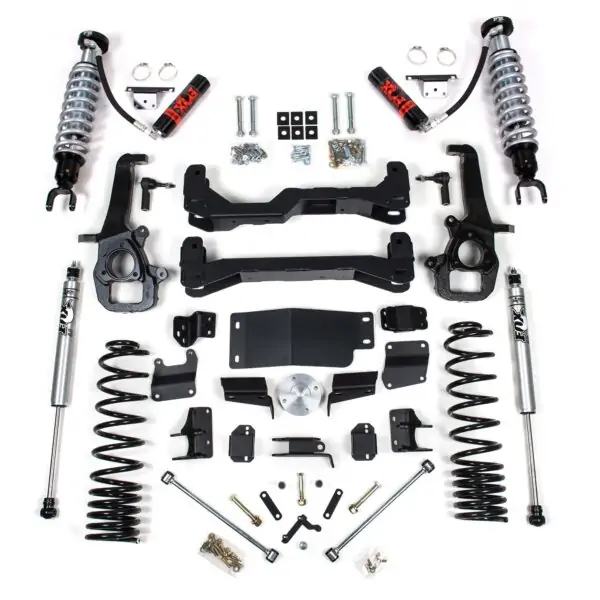 BDS 6" Lift Kit with FOX Coilovers for 2019-2022 Ram 1500 Rebel 4WD w/o Air-Ride