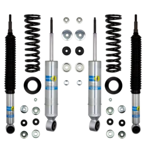 Bilstein 6112 1.3-2.9" Front 0-1" Rear Lift Shocks, Coils Kit for 2001-2007 Toyota Sequoia 4WD
