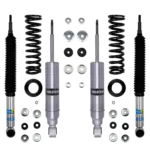 Bilstein 6112 1.4-2.4" Front 0-1" Rear Lift Shocks, Coils Kit for 2001-2007 Toyota Sequoia RWD
