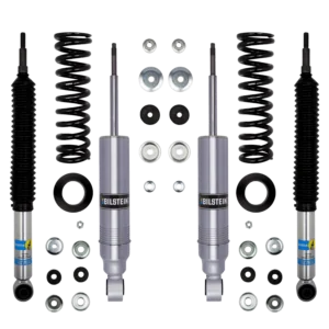 Bilstein 6112 1.4-2.4" Front 0-1" Rear Lift Shocks, Coils Kit for 2001-2007 Toyota Sequoia RWD