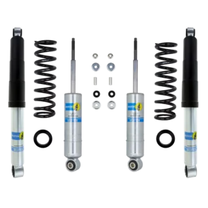 Bilstein B8 6112 0-1.6" Front, 0-1" Rear Lift Shocks, Coils Kit for 2005-2015 Nissan Xterra 4WD