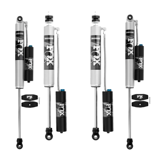FOX 2.0 Performance 0-1.5" Lift Reservoir Adjuster Front Rear Shocks for 2017-2022 Ford F-250 F-350 4WD