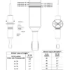 Bilstein 6112 Medium Load 0-2.5" Front 0-2" Rear Lift Kit Shocks, Coilovers for 2007-2009 Toyota FJ Cruiser 4WD clip settings