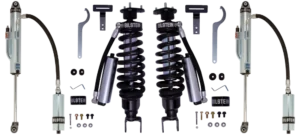 Bilstein B8 8112 ZoneControl CR 0.6-2.6" Front Coilovers B8 8100 (Bypass) 0-2" Rear Lift Shocks for 2019-2021 Ram 1500 4WD/2WD 5 ft 7 in Bed