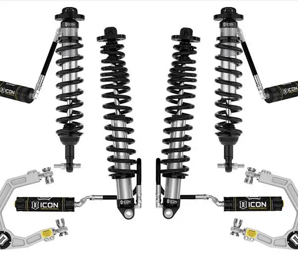 ICON 2-4 Lift kit Stage 4 Billet System for 2021-2022 Ford Bronco 2WD-4WD Suspension K40004