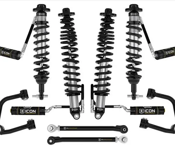 ICON 2-4 Lift kit Stage 5 Tubular System for 2021-2022 Ford Bronco 2WD-4WD Suspension K40005T