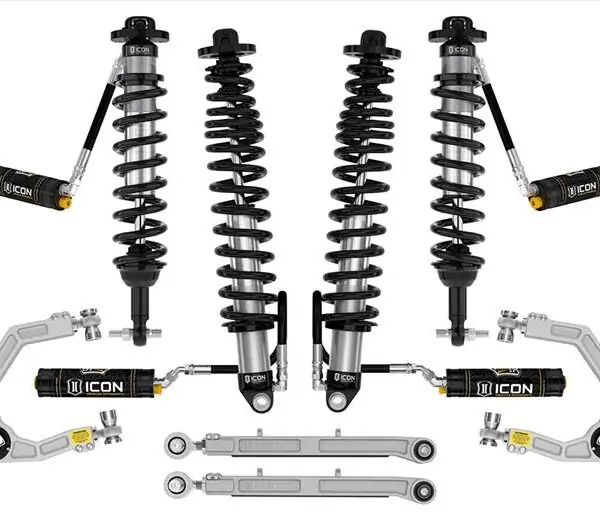 ICON 2-4 Lift kit Stage 6 Billet System for 2021-2022 Ford Bronco 2WD-4WD Suspension K40006