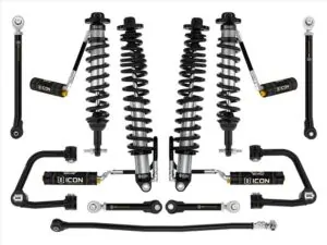 ICON 2-4 Lift kit Stage 7 Tubular System for 2021-2022 Ford Bronco 2WD-4WD Suspension K40007T