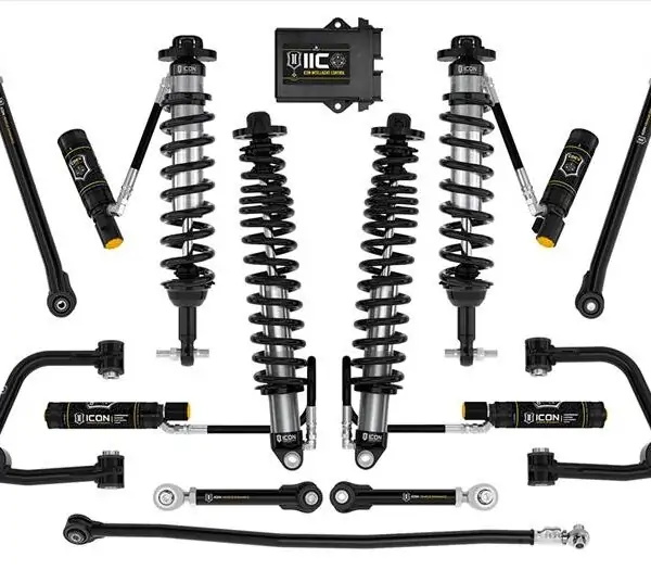 ICON 2-4 Lift kit Stage 8 Tubular System for 2021-2022 Ford Bronco 2WD-4WD Suspension K40008T