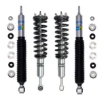 Bilstein 6112 0.75-2.5 Front Lift Assembled Coilovers with Rear 5100 Shock Options for 2007-2021 Toyota Tundra