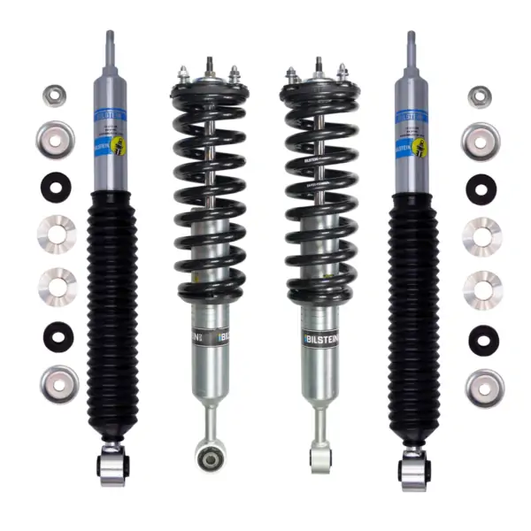 Bilstein 6112 0.75-2.5 Front Lift Assembled Coilovers with Rear 5100 Shock Options for 2007-2021 Toyota Tundra