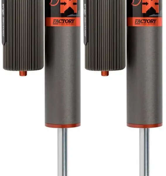 Fox Factory Race Series 2-3 Front Lift Shocks for 2018-2022 Jeep Wrangler JL 2WD-4WD with 3.0 Internal Bypass Reservoir Compression Adjustable 883-26-058