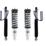 Bilstein 6112 Assembled 1.38-3 Front Coilovers and 5160 0-2 Rear Lift Shocks for 2003-2009 Toyota 4Runner