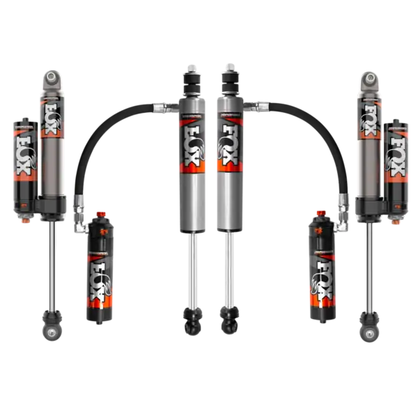 Fox 2.5 Perf Elite Series 2.5-4 Front and Rear Lift Shocks for 2007-2018 Jeep Wrangler JK 2WD-4WD