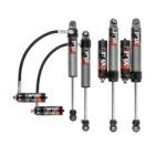 Fox 2.5 Perf Elite Series 4.5-6 Front Rear Lift Shocks for 2007-2018 Jeep Wrangler JK 2WD-4WD