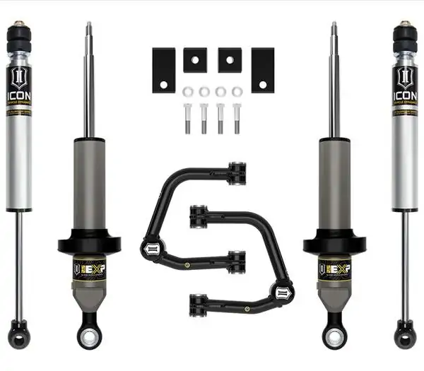 ICON 2-3 Stage 2 Tubular System for 2022 and Up Toyota Tundra 4wd