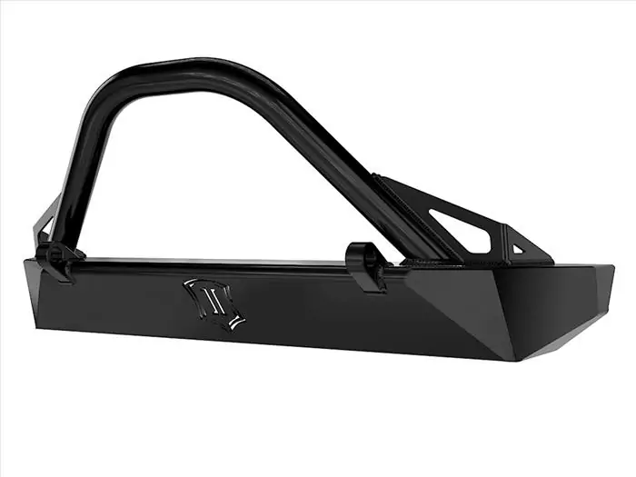 ICON Comp Front Bumper with Bar and Tabs 2007-2018 Jeep Wrangler JK
