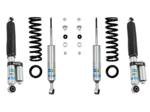 Bilstein 6112 0-2.75 Front and B8 5160 RR 0-1.5 Rear Lift Shocks for 2015-2022 Chevy Canyon 2WD-4WD
