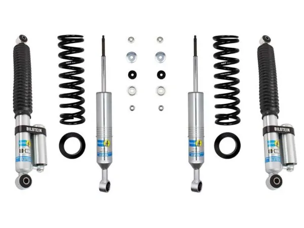 Bilstein 6112 0-2.75 Front and B8 5160 RR 0-1.5 Rear Lift Shocks for 2015-2022 Chevy Canyon 2WD-4WD