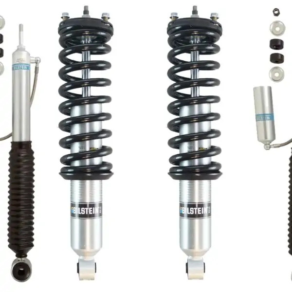 Bilstein 6112 Assembled 1.9-3.4" Front and 5160 0-2" Rear Lift Shocks for 07-09 Toyota FJ Cruiser 4WD