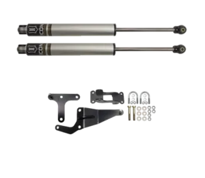 ICON Dual Steering Stabilizer with ICON Shocks for 1999-2004 Ford F-350 SuperDuty