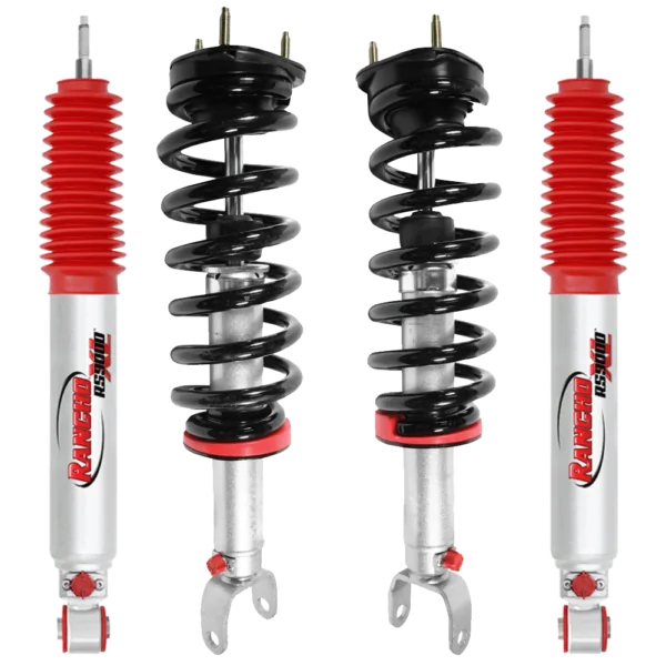 Rancho quickLIFT 2" Front Lift Coilovers, 0" Rear Shocks For 2019-2021 Ram 1500 4WD