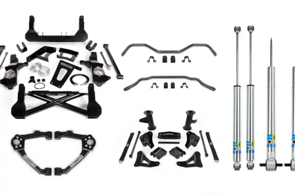 Cognito 10" Performance Lift Kit with Bilstein 5100 Series Shocks For 14-18 Suburban 1500/Yukon XL 1500 2WD/4WD With OEM Aluminum/ Stamped Steel Upper Control Arms