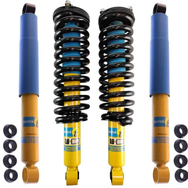 Bilstein 4600 Assembled Coilovers with OE Replacement Springs with Rear Shocks for 1995-2004 Toyota Tacoma
