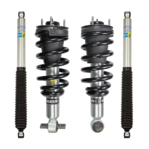 Bilstein 6112 0-1.85 Front Assembled Coilovers with Rear 5100 Shocks for 2014-2018 Chevy Silverado 1500 2WD-4WD