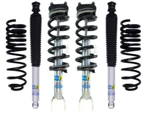 Bilstein B8 5100 0-2.6" Front Lift Adjustable Coilovers with Rear Shocks and Coils for 2019-2022 Ram 1500 New Body