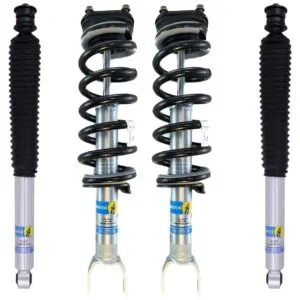 Bilstein B8 5100 0-2.6" Front Lift Adjustable Coilovers with Rear Shocks for 2019-2022 Ram 1500 New Body