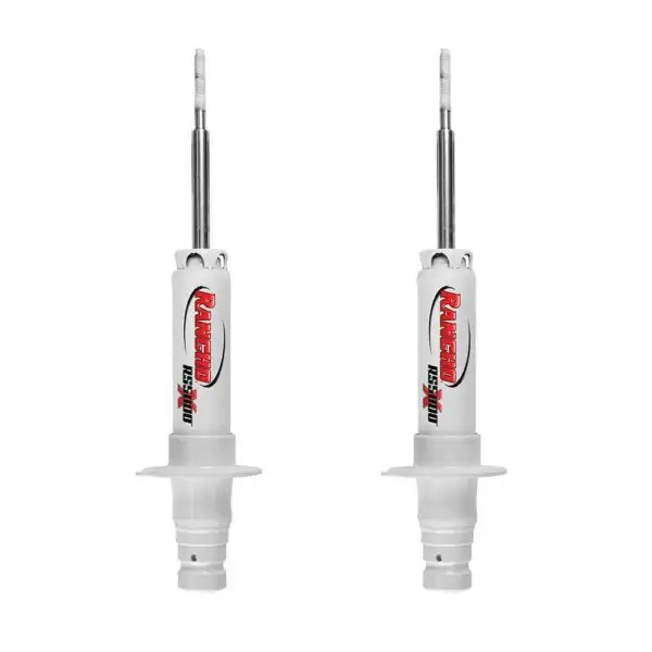 Rancho RS5000X 0" Front Lift Shocks for 2002-2004 Oldsmobile Bravada 4WD Rear Air Springs RS55817