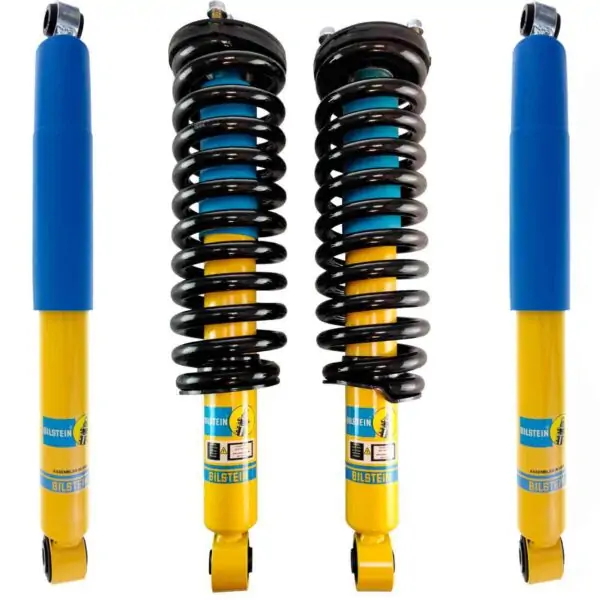 Bilstein 4600 Assembled Coilovers with OE Replacement Springs and Rear Shocks for 2005-2021 Nissan Frontier