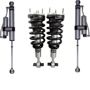 Bilstein 6112 Front 0.3-2.5" Assembled Coilovers with Rear Reservoir Shocks for 2019-2023 Chevy/GMC Sierra Silverado 1500 2WD/4WD