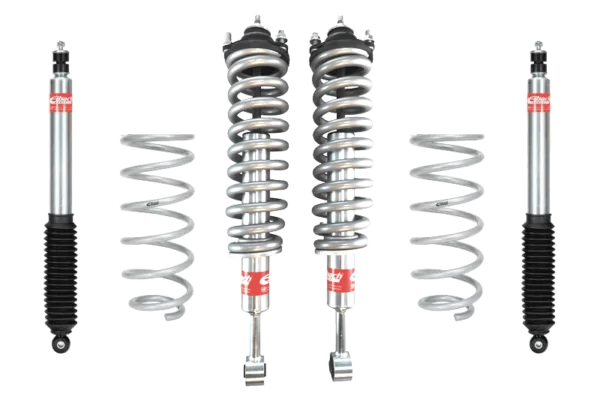 Eibach 2.75" Front 1" Rear Pro Truck Assembled Coilovers Lift Kit for 2010-2023 Toyota 4Runner