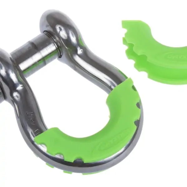 Daystar D-RING / Shackle Isolator Fluorescent Green Pair KU70056FG