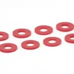 Daystar D-RING / Shackle Washers Set Of 8 Red KU71074RE