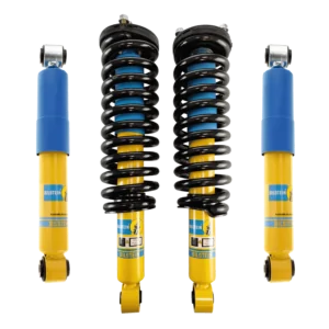 Bilstein 4600 Assembled Coilovers with OE Replacement Springs and Rear Shocks for 2005-2012 Nissan Pathfinder