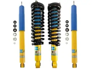 Bilstein 4600 Front Assembled Coilovers with OE Replacement Coils and Rear Shocks for 2000-2006 Toyota Tundra