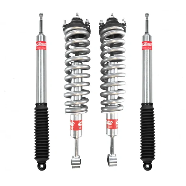 Eibach Pro-Truck 2-3.1 Lift Assembled Front Coilovers and 0-1.5 Rear Lift Shocks Stage 1 For 2007-2021 Toyota Tundra