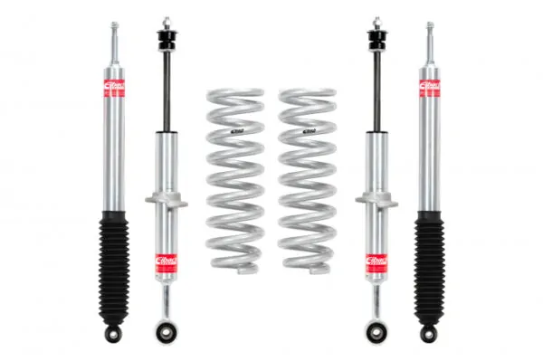 Eibach Pro-Truck 2 Front Shocks:Coils and 0-1.5 Rear Lift Shocks Stage 1 For 2007-2021 Toyota Tundra
