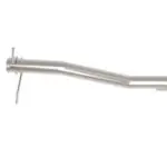 AFE Apollo GT Series 3 IN 409 Stainless Steel Muffler Delete Pipe for 2019-2023 Ram 1500 (eTorque)