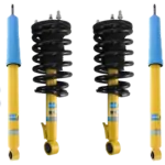 Bilstein 4600 Assembled Coilovers with OE Replacement Springs and Rear Shocks for 2005-2015 Toyota Tacoma 5 Lug