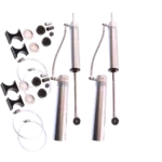 Bilstein 5165 Custom Fit Reservoir Shocks Set 2 of 33-186504 19.19" Extended, 11.77" Collapsed (#2x 25-177497)